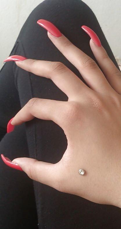 13P My LONG NAILS x3