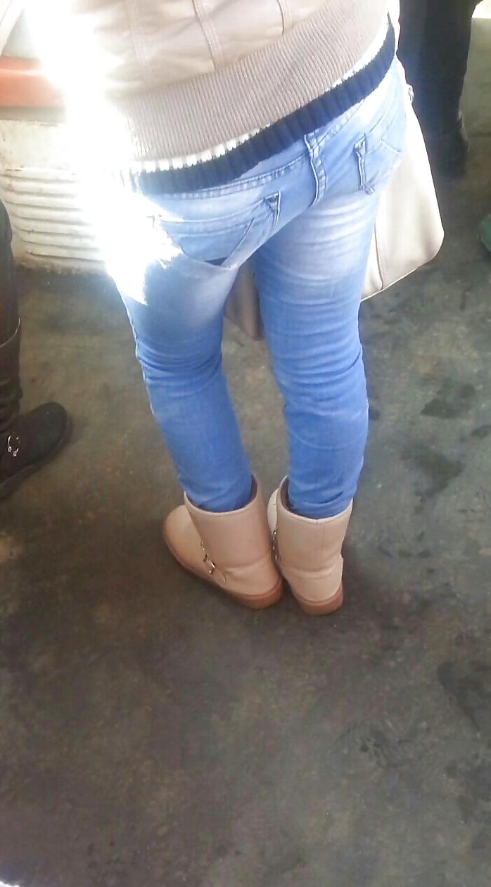 14P Spy sexy girl teens ass in tram romanian