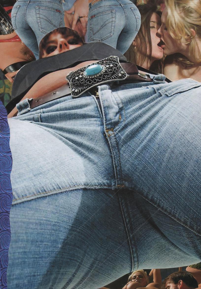 25P Tight Jeans Facesitting 3