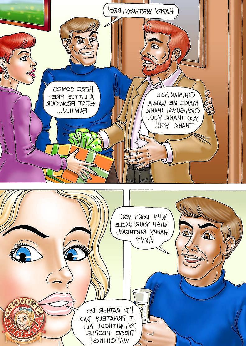 15P Seduced Amanda - Party at Uncles 