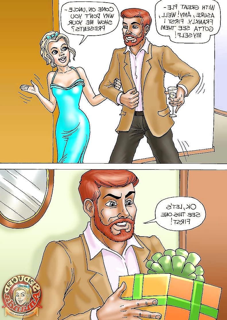15P Seduced Amanda - Party at Uncles 