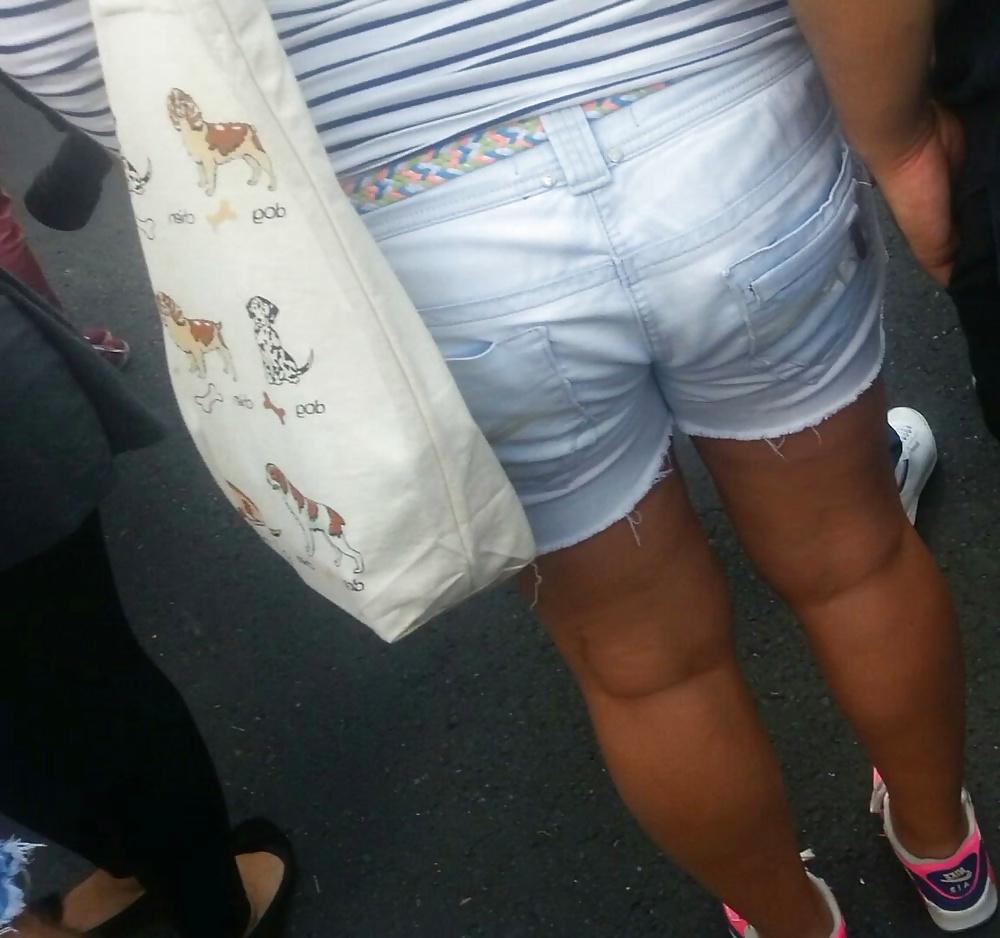 25P Spy sexy teens jeans shorts romanian