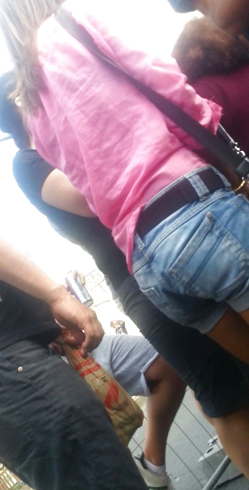 25P Spy sexy teens jeans shorts romanian