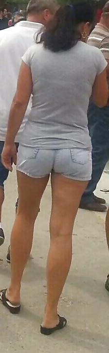 25P Spy sexy teens jeans shorts romanian
