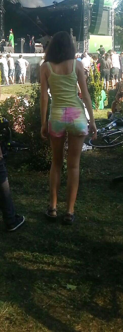25P Spy sexy teens jeans shorts romanian