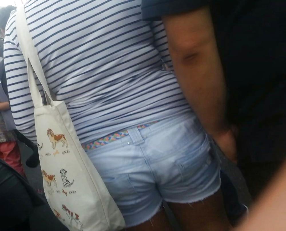 25P Spy sexy teens jeans shorts romanian