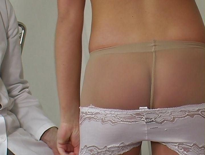 25P White panties 40:Doctor Spank.