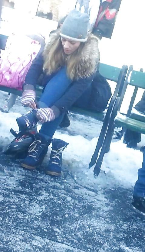 25P Spy teens and mature socks romanian