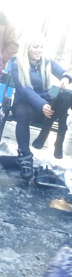 25P Spy teens and mature socks romanian
