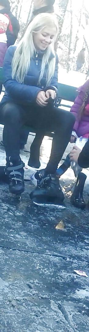 25P Spy teens and mature socks romanian
