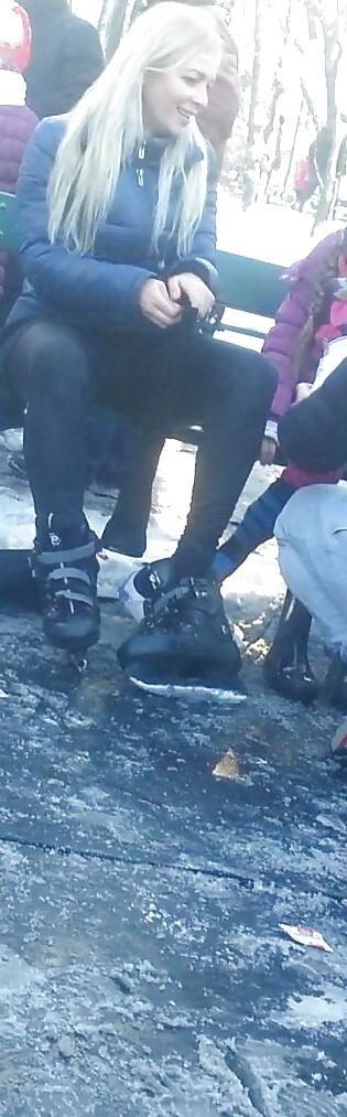 25P Spy teens and mature socks romanian
