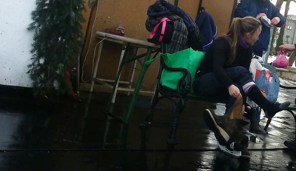 25P Spy teens and mature socks romanian