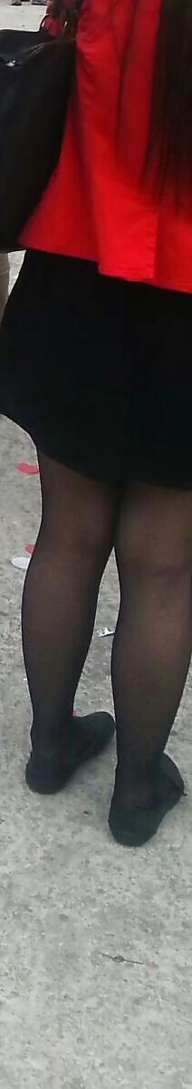 25P Spy sexy women nylon romanian