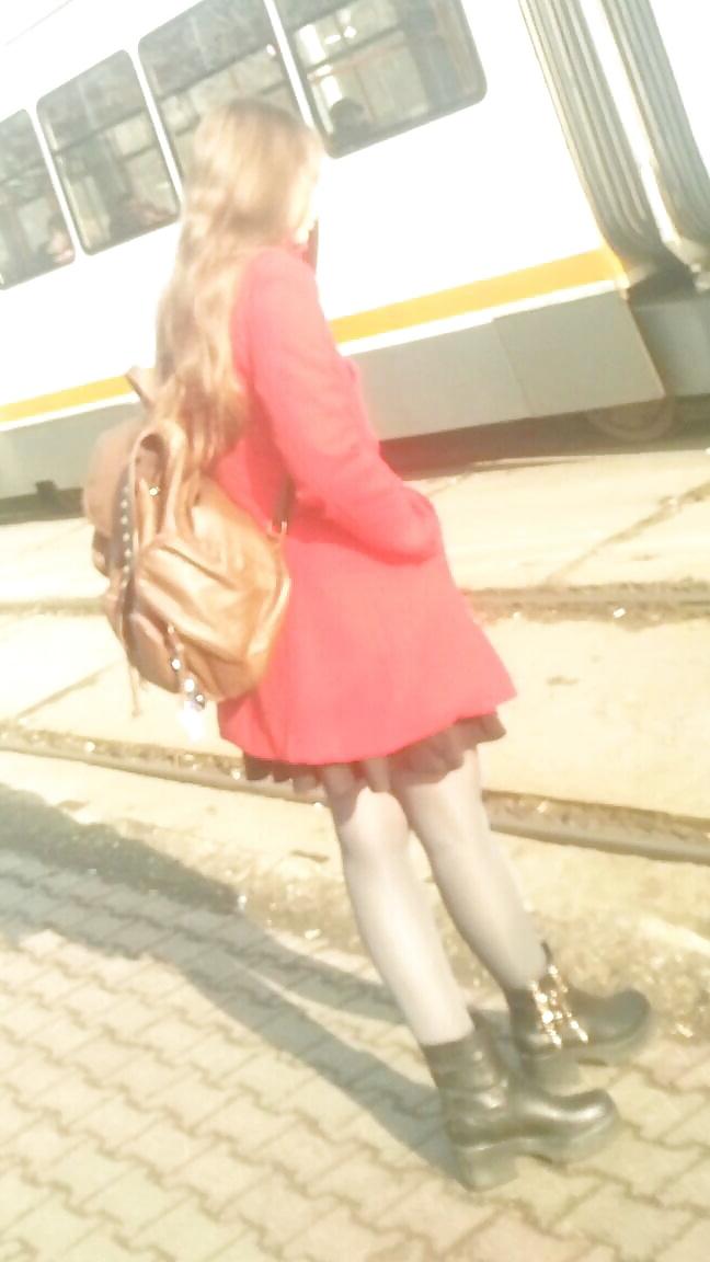 25P Spy sexy women nylon romanian
