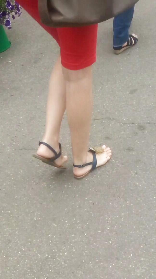 25P Spy sandale, foot, ankle, fingers, feet women romanian