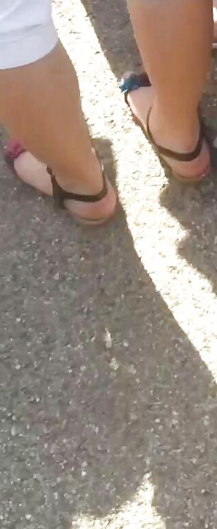 25P Spy sandale, foot, ankle, fingers, feet women romanian