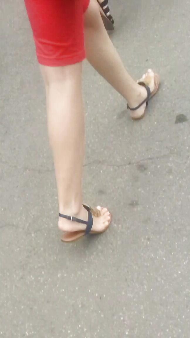 25P Spy sandale, foot, ankle, fingers, feet women romanian