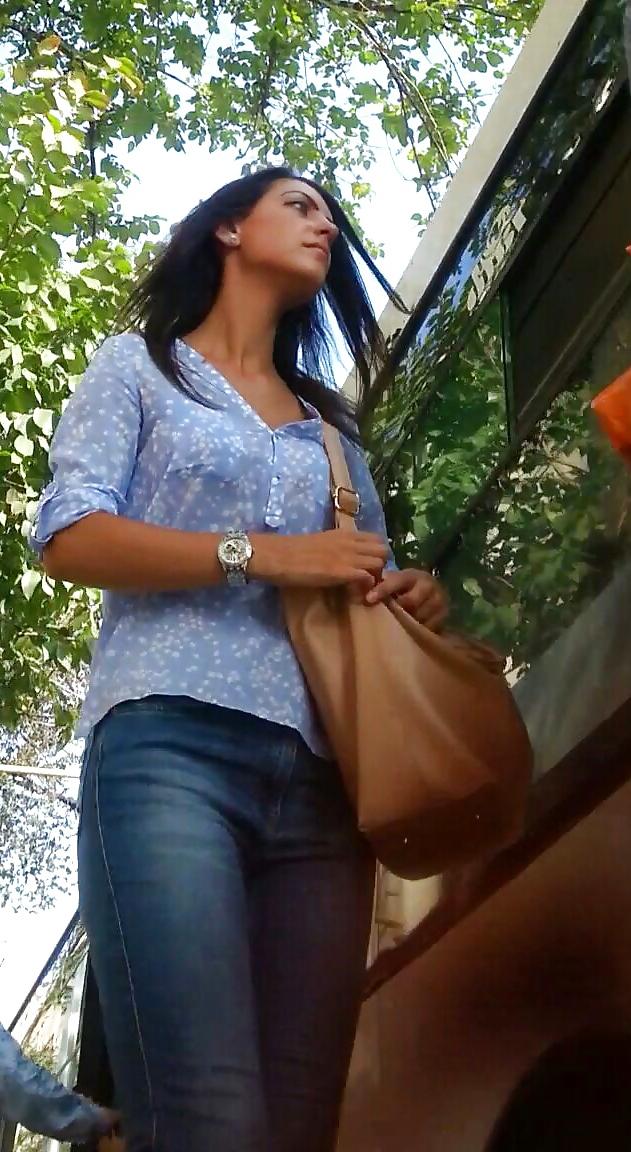 4P Spy sexy sweet girl in station romanian
