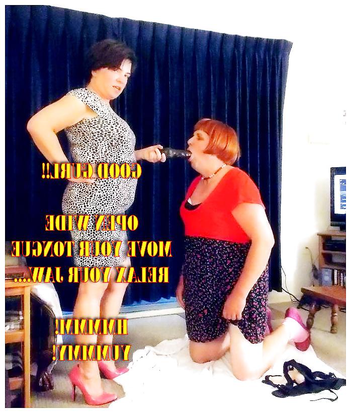 25P Wife of a sissy and sissy hubby captions