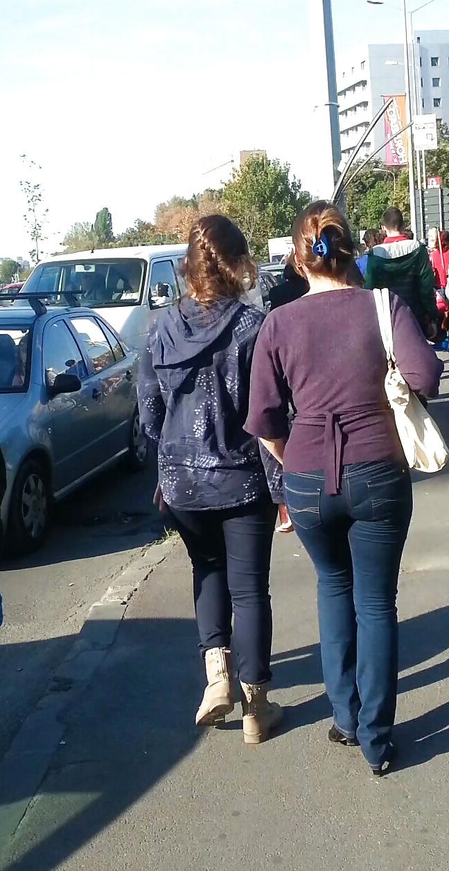25P Spy street sexy ass teens romanian