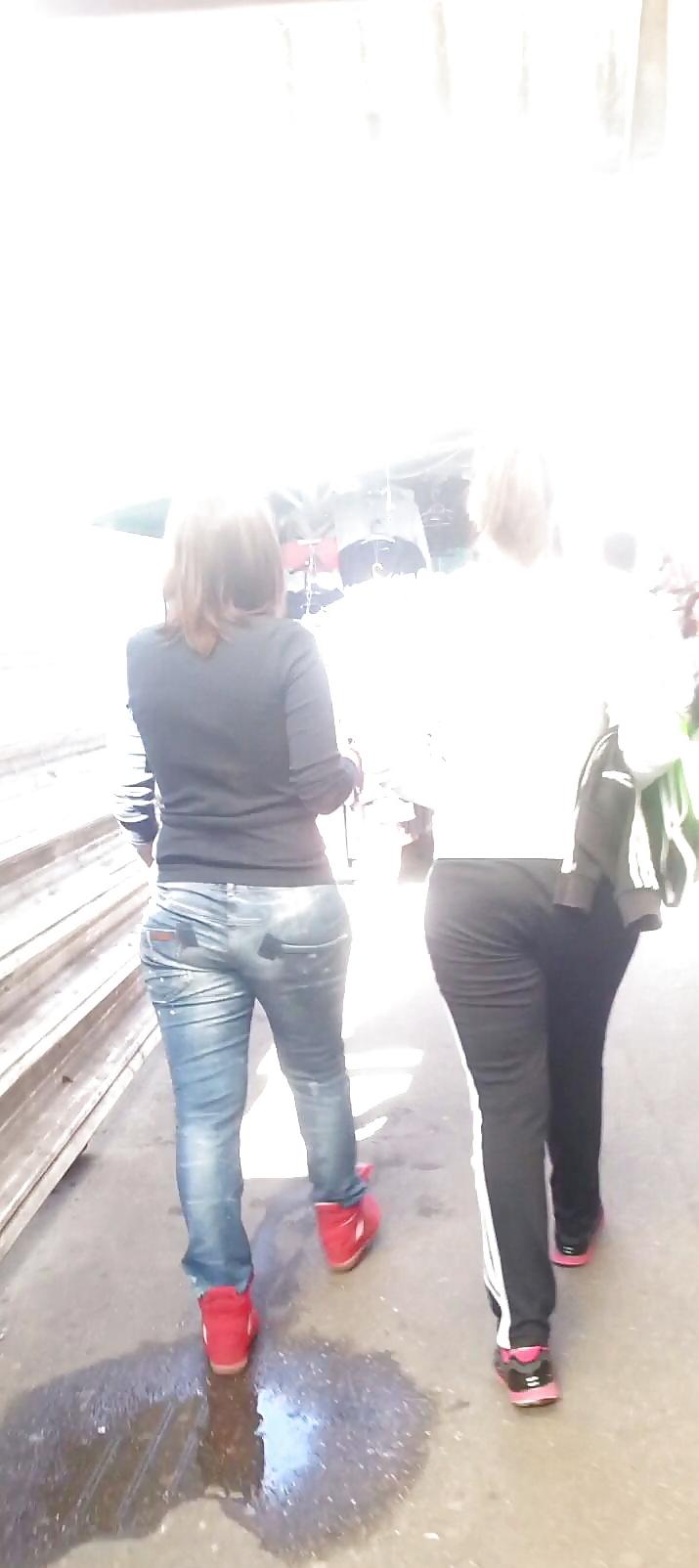 25P Spy street sexy ass teens romanian