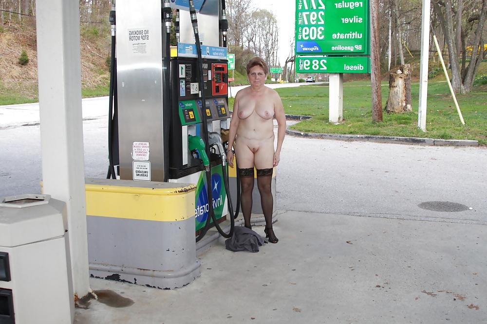 15P Flashing Outside and at the Gas Station
