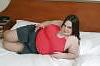 25P Kaylee smoking pantyhose