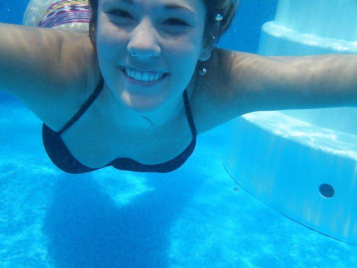 4P Under water pix of my friend ( non nude )