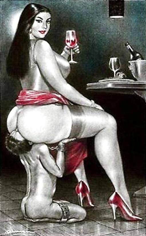 21P Fem-Dom cartoons