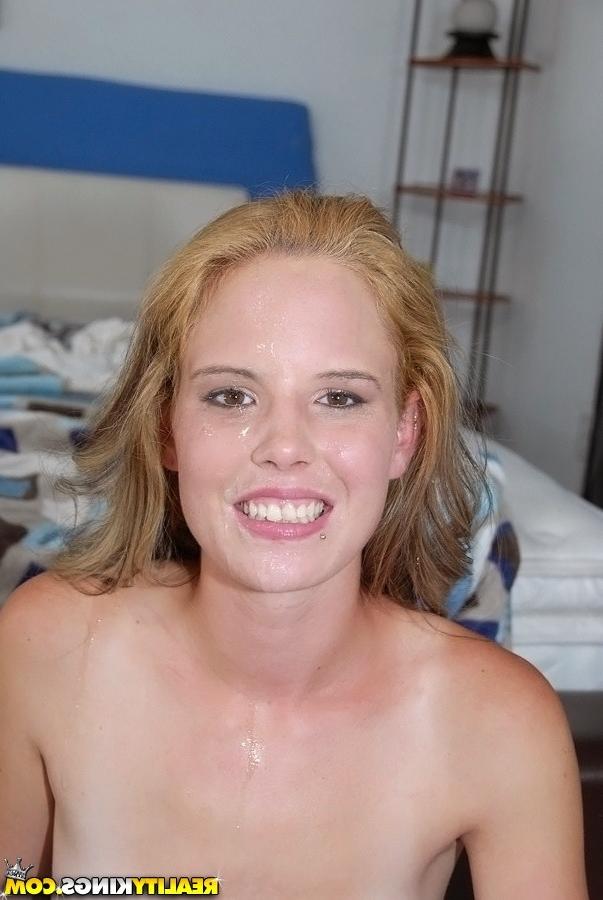 16P Taylor Slit fucks a big cock and gets her face glazed with cum