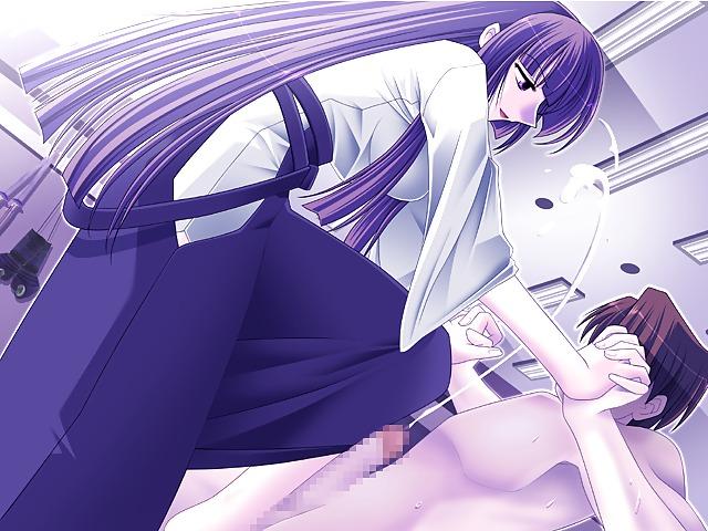 20P Hentai Footjob