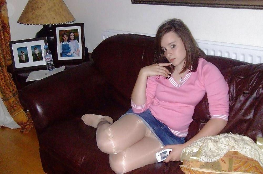 6P Teen's In Pantyhose