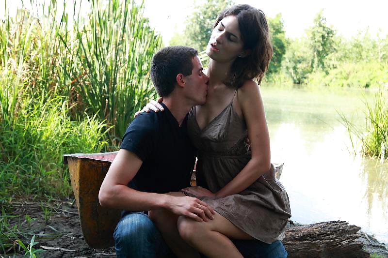20P Young couple fucking at the river bySail