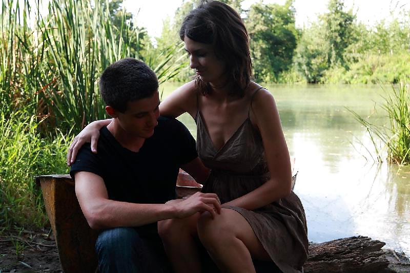 20P Young couple fucking at the river bySail