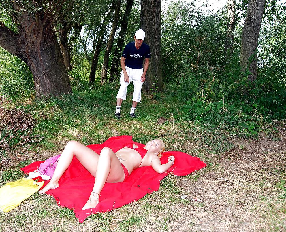 13P Teen has sex with old man at the river