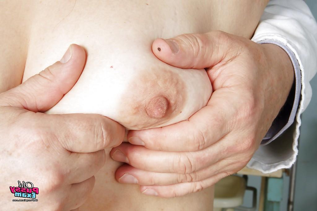 16P Spread pussy finger violation with old granny at the gyno's office