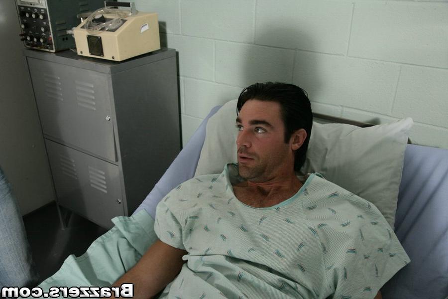16P Busty doctor Rachel RoXXX lets her patient penetrate her cunt
