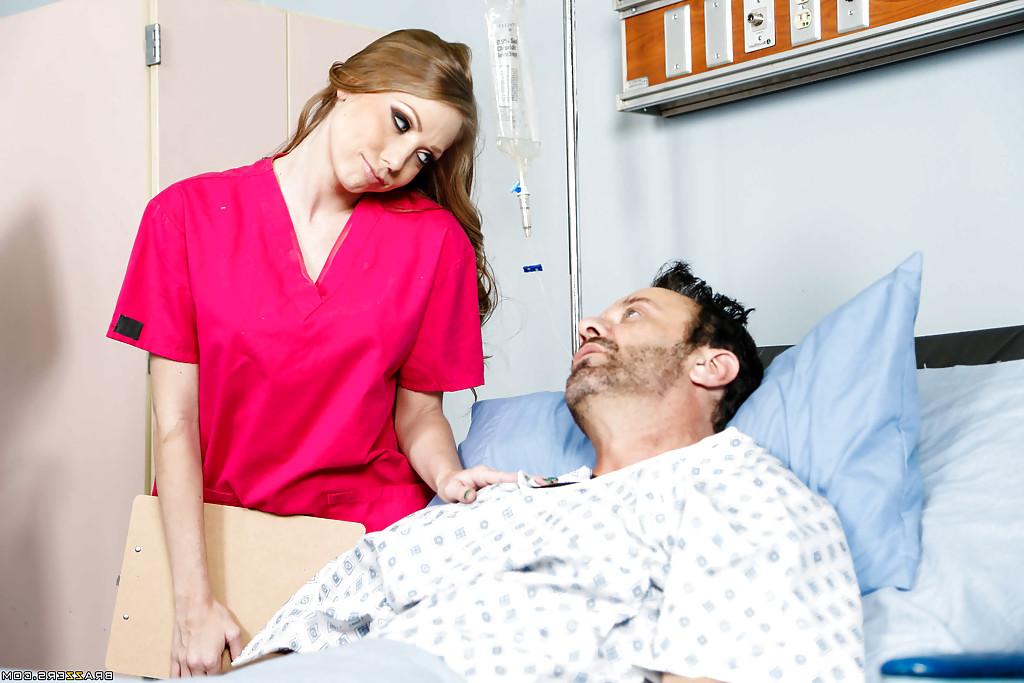 16P Buxom blonde doctor Shawna Lenee taking big dick doggystyle at hospital