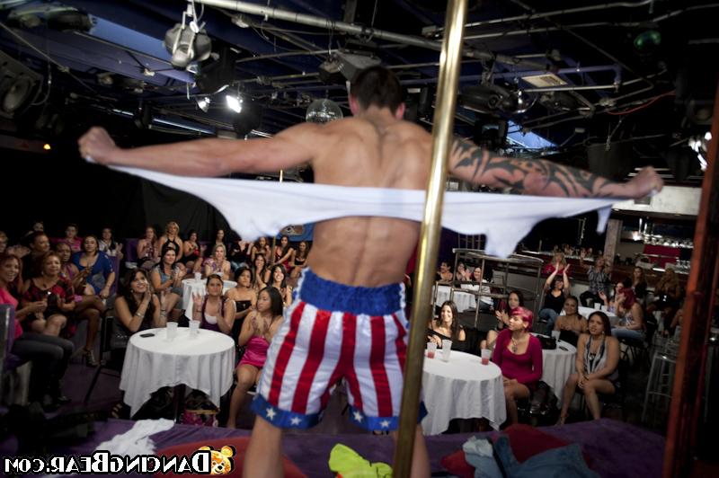 16P Brunettes and Blondes are teasing hard cock of strippers on a party