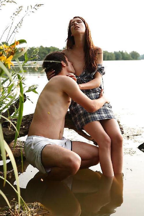15P Young couple fucking at the lake bySail