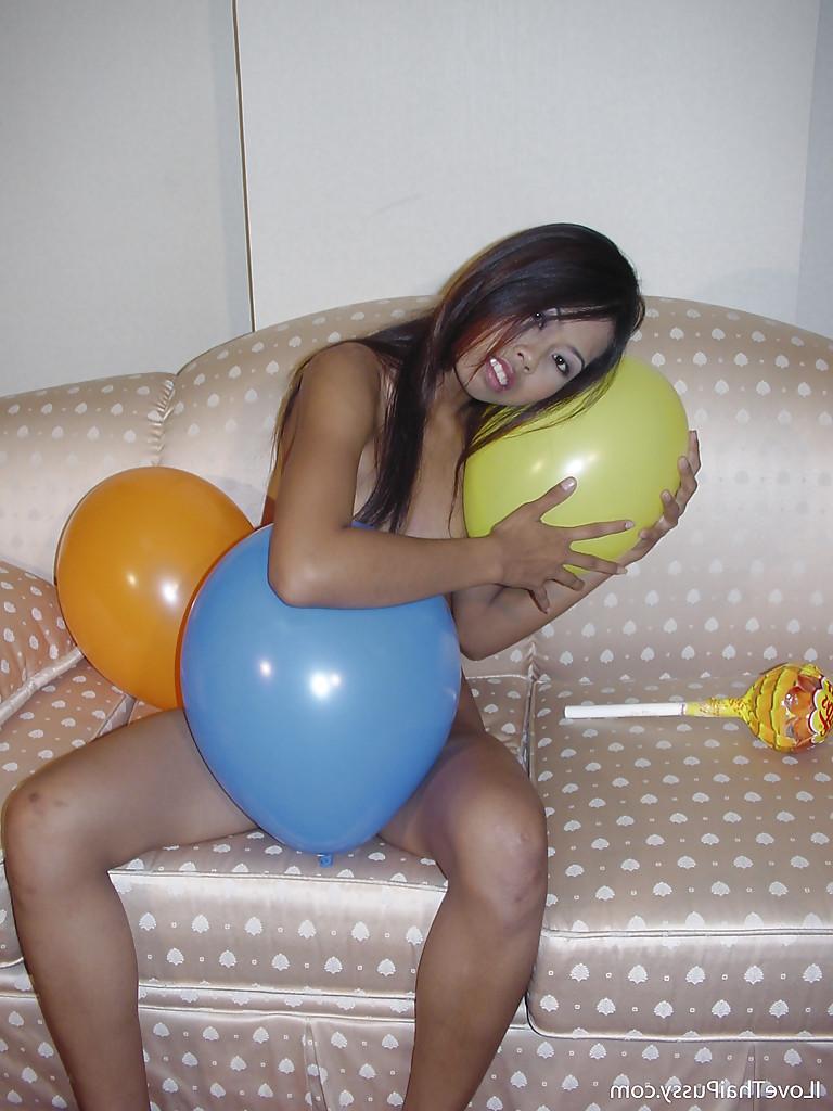 16P Horny asian babe with tiny tits stripping and teasing her shaved pussy