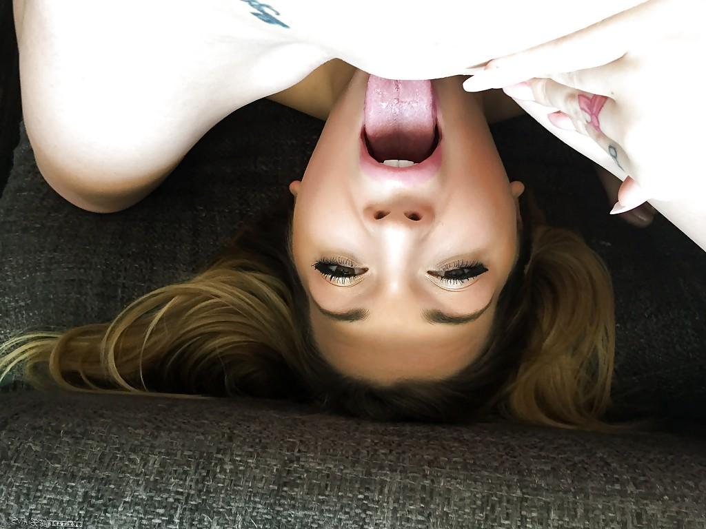 15P Redhead Alex Tanner and brunette Jenna Ashley share hot tongue action