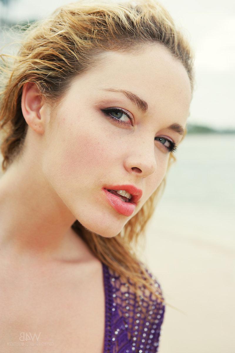 16P Beautiful teen Alissa White gets all wet for you