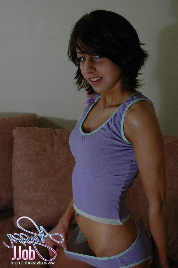 15P Alyssa Doll in a tank top and panties