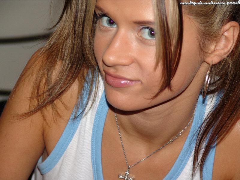 16P Ann Angel teasing in bed
