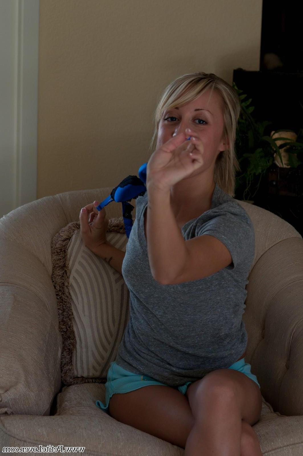 16P Blonde teen Kelly flashes you her petite ass and perky tits