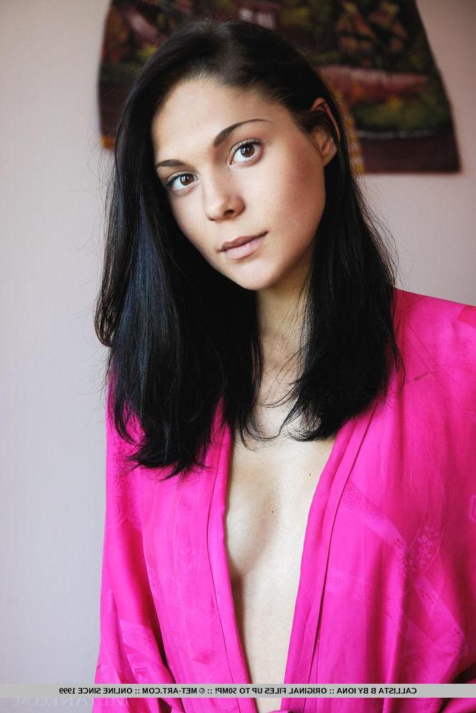 18P Brunette babe Callista B gets naked for you in "Keldie"
