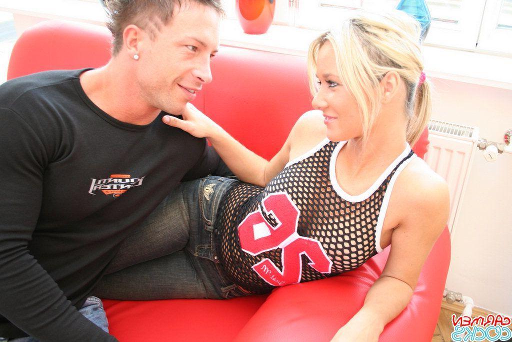 14P Pictures of teen Carmen Cocks getting fucked on the couch