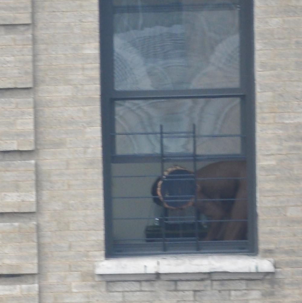 17P Harlem Naked Neighbor Girl Naked in the Window - New York