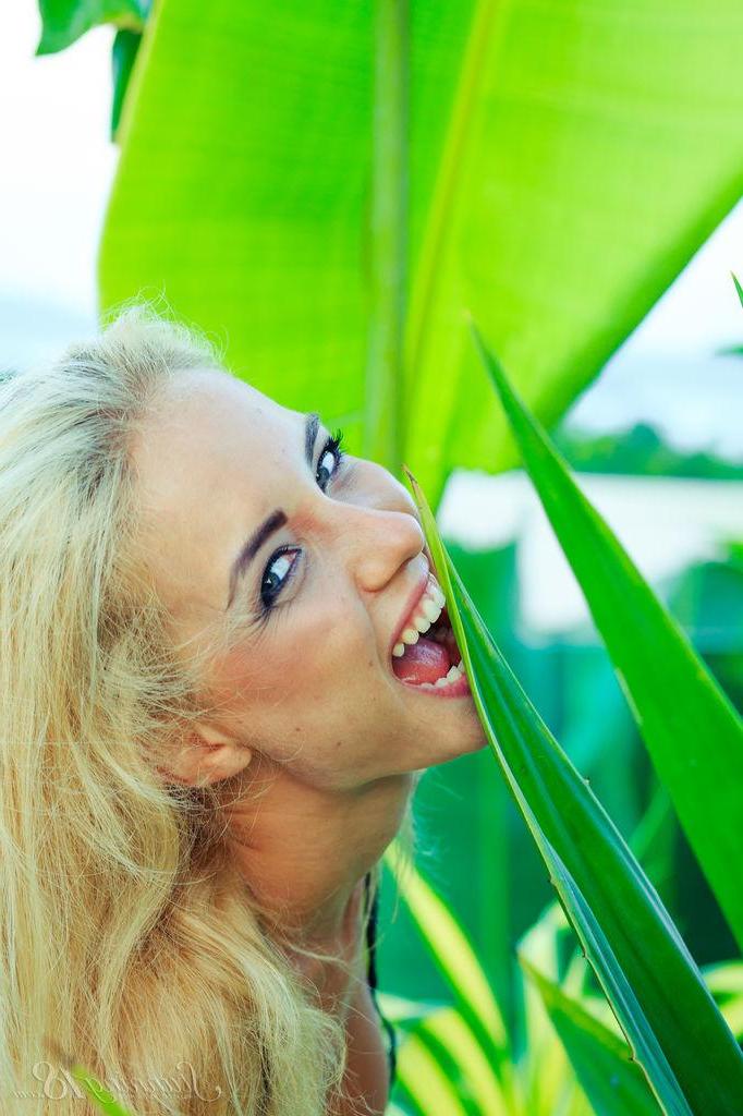 16P Busty blonde teen Danica gets naked outside in "Revelation"